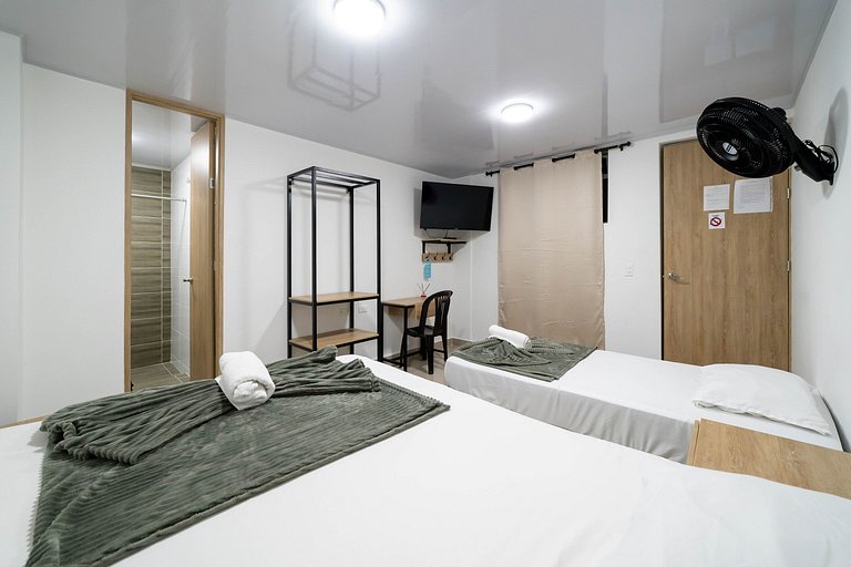 Hotel Doxa habitación Triple Estándar